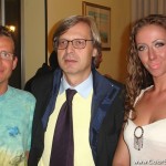 Flavio Bosco, Vittorio Sgarbi, Fiorella Scatena